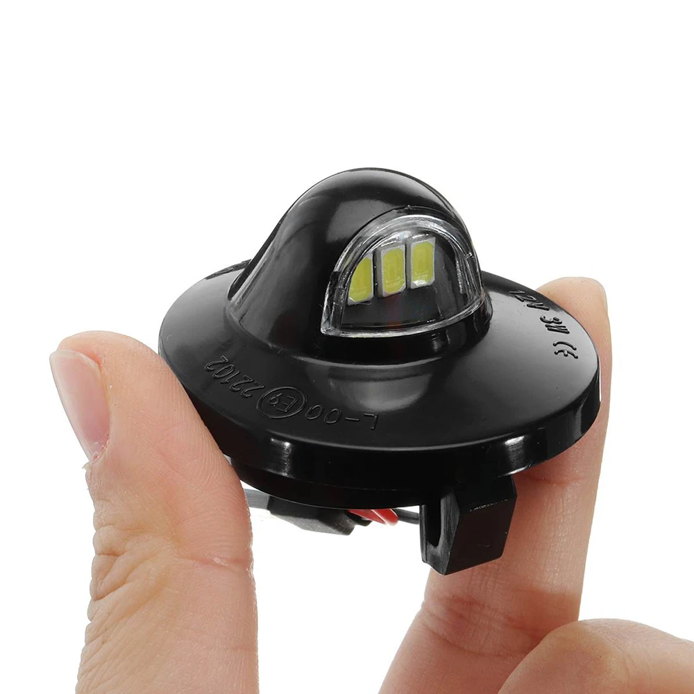 Автомобильный светодиодный задний номерной знак светильник лампа для номерного