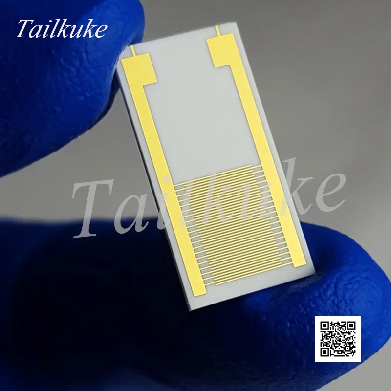 Интерцифровой электрод керамическая линейная пластина золотой датчик обработки