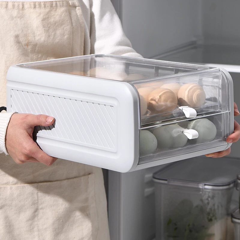 

36 Grids Large Capacity Egg Storage Box for Refrigerator Egg Holder Tray for Fridge Kitchen Accessories
