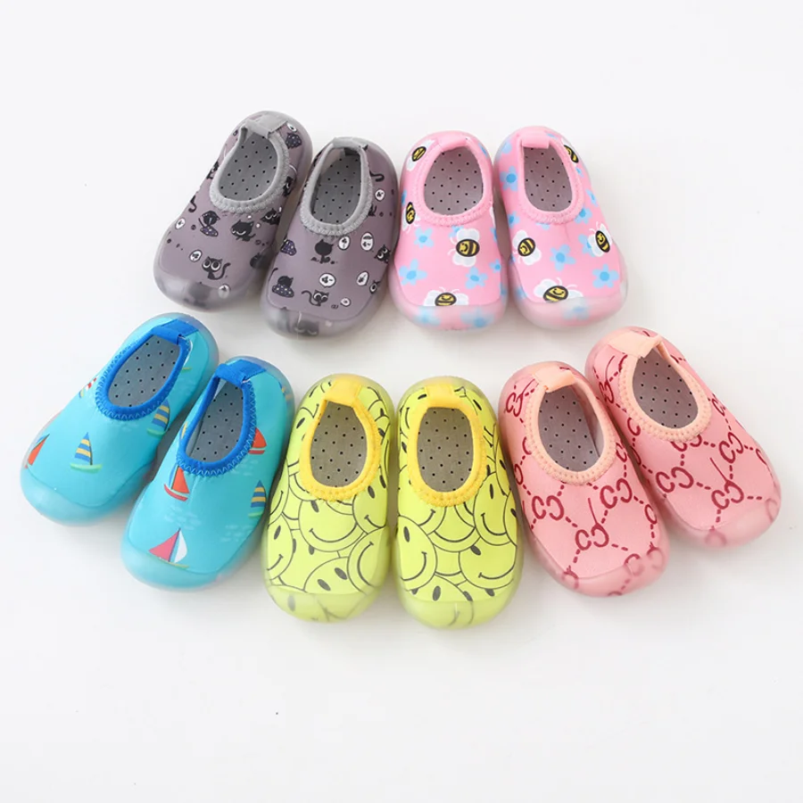 

Новое поступление, обувь для маленьких девочек и мальчиков, носки для малышей, обувь для первых шагов, повседневная Милая обувь для новорожд...