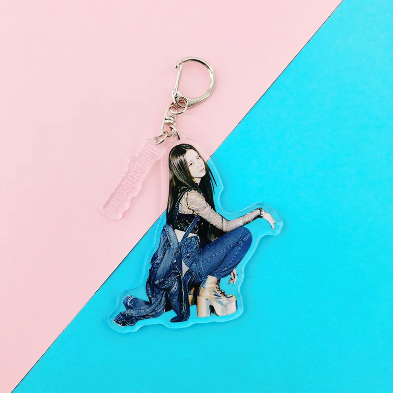 Брелок KPOP JISOO LISA ROSE JENNIE как вам нравится этот новый альбом брелок модный милый