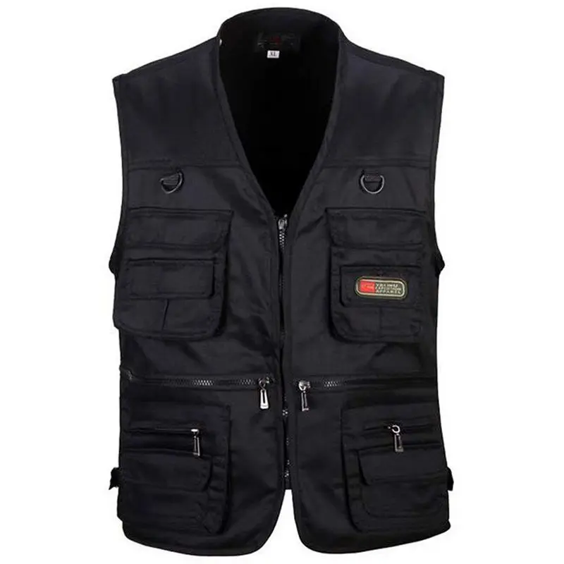 

Men's Fishing Vest with Multi-Pocket Zip for Photography / Hunting / Travel Outdoor Sport