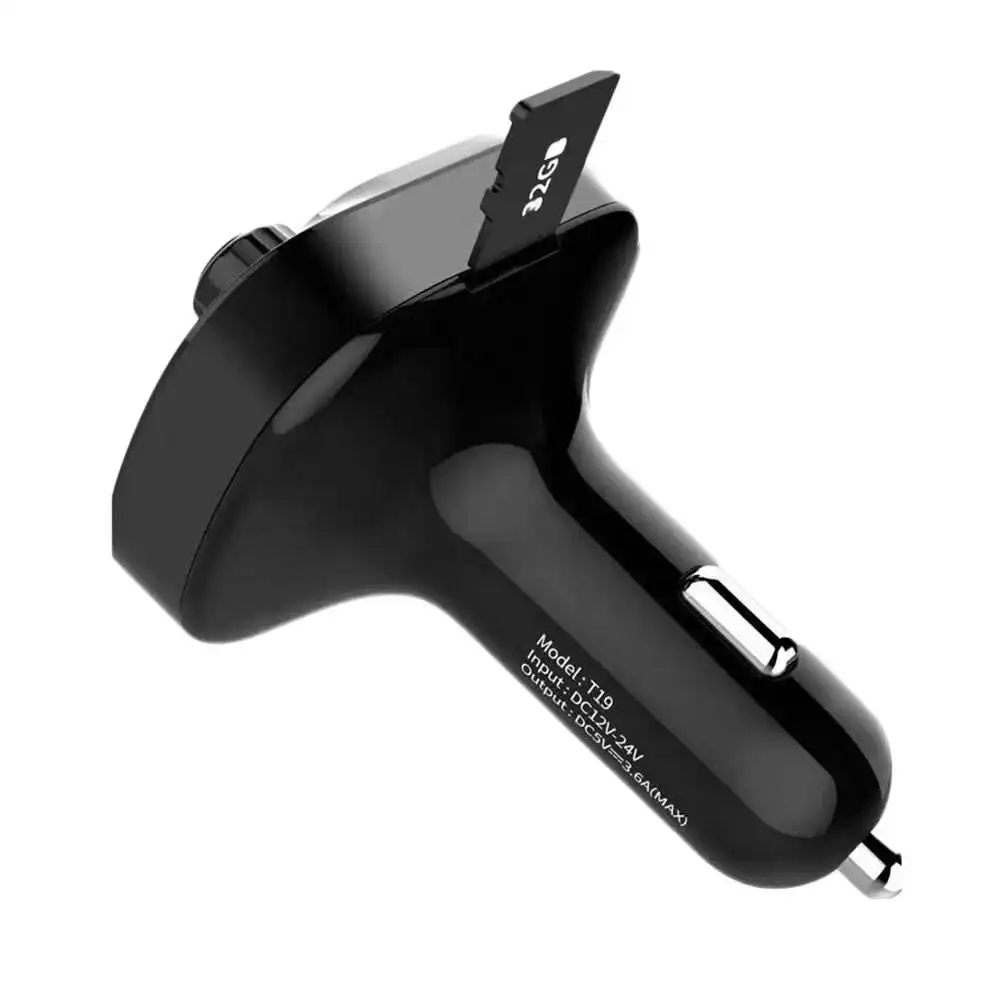 Bluetooth fm-передатчик Hands Free автомобильный MP3-плеер Bluetooth fm-передатчик комплект Hands-Free 3.1A Dual USB Автомобильное зарядное устройство type-c