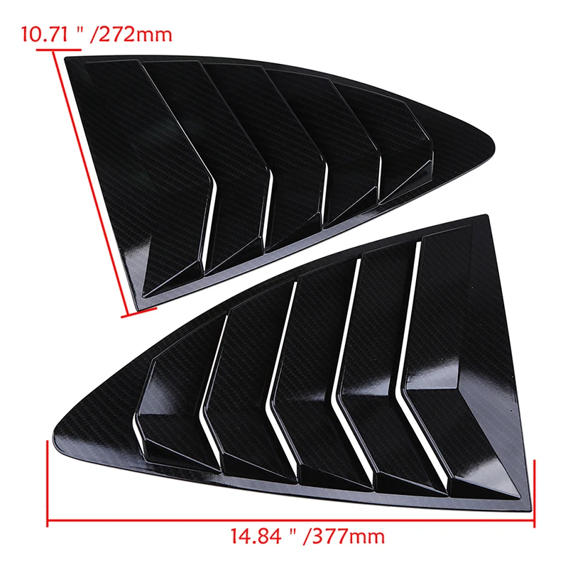 Вентиляционные отверстия для заднего стекла POSSBAY Scion украшение капота 2012 2016