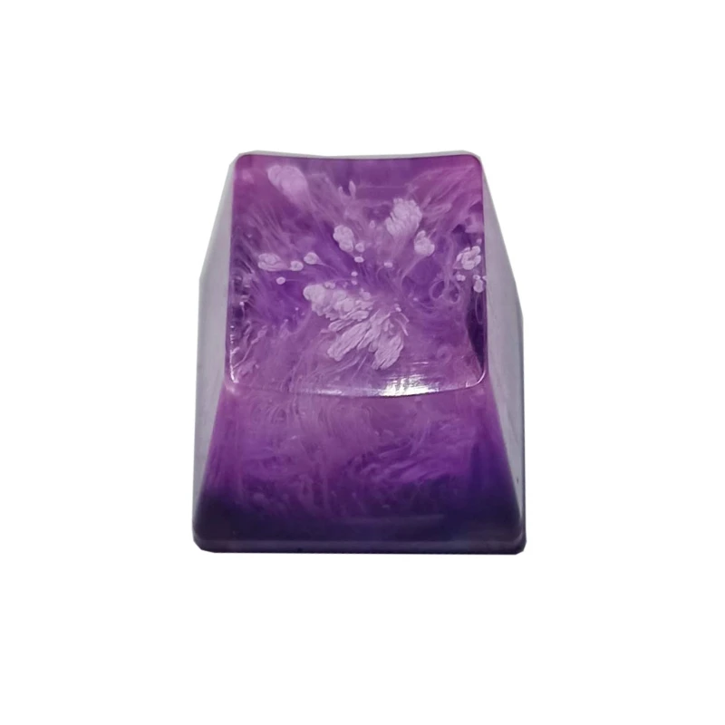 

OEM R4 Profile Resin Keycap for cherry MX Switches Mechanical Keyboard RGB Snowflake Resin Keycap