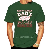 new made in slovakia dads bbq sauce original t shirt 100 cotton spring euro size s 3xl design 2021 style outfit anti wrinkle sh