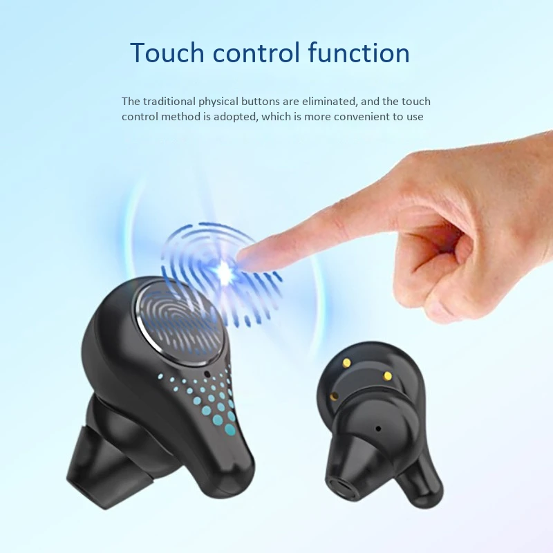 T8 Bluetooth гарнитура TWS 5 0 бинауральная стерео Спортивная цифровая витрина 500 мАч