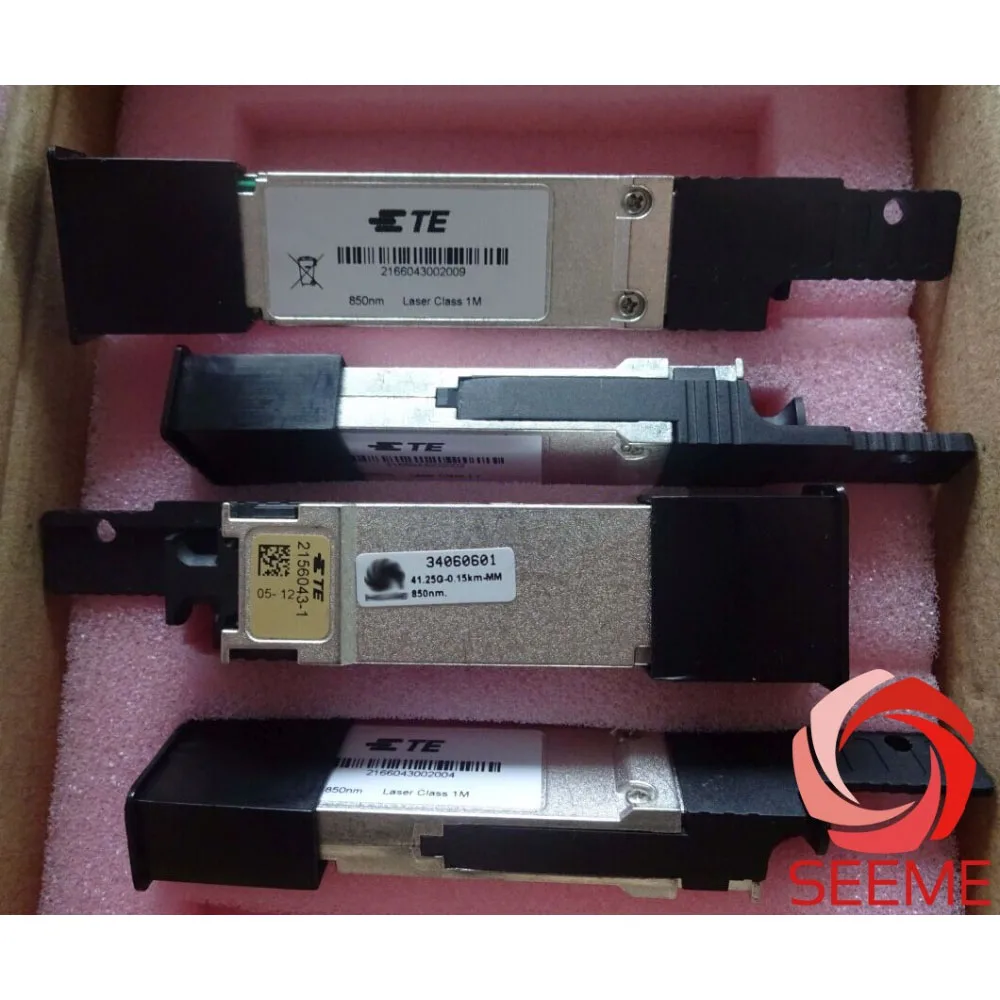 

TE 2156043-1, QSFP 40 г 850 нм 0,1 км