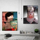 Картина на холсте Моя робот-девушка, настенный постер с персонажами игры, Современное украшение для игровой комнаты, гостиной, домашний декор