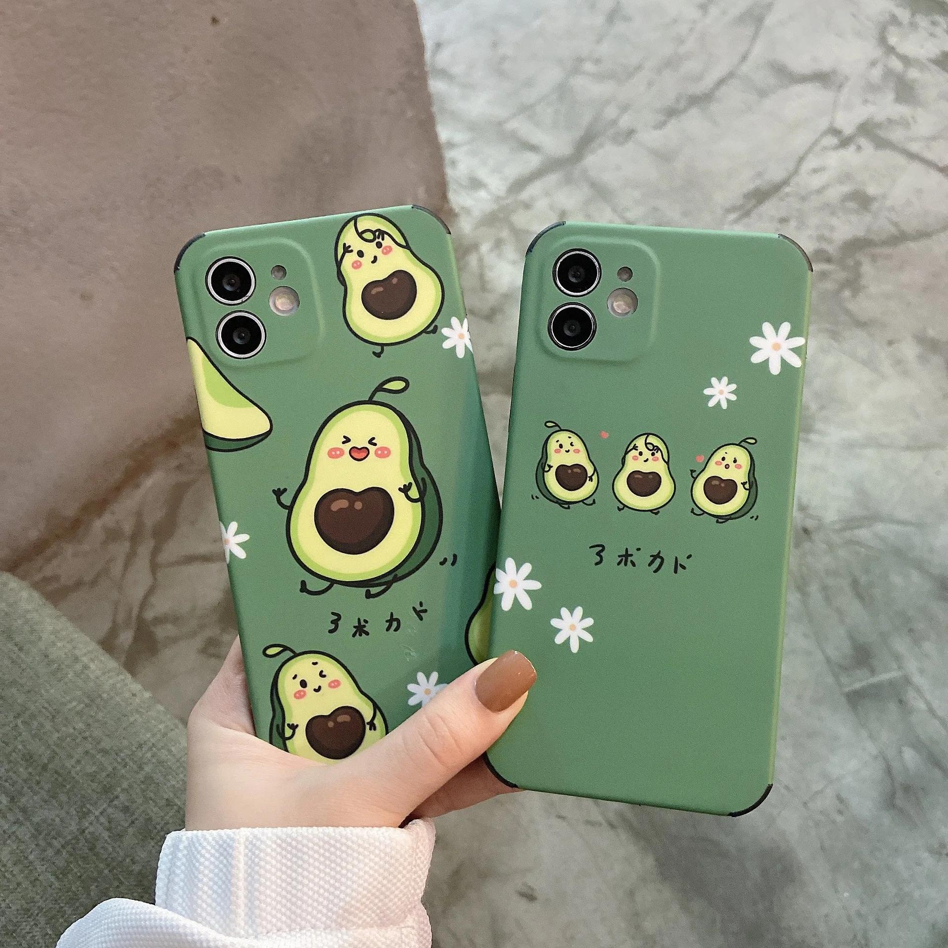 

Avocado phone case is suitable for iPhone 11/12 phone case soft shell iphone xr phone cases for women luxury