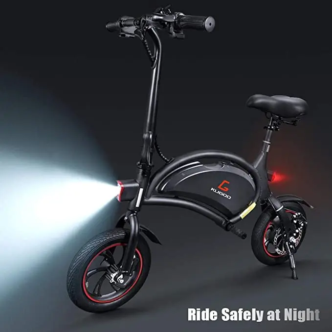 Складной взрослый электровелосипед для мопеда в наличии KUGOO Kirin B1 250 Вт