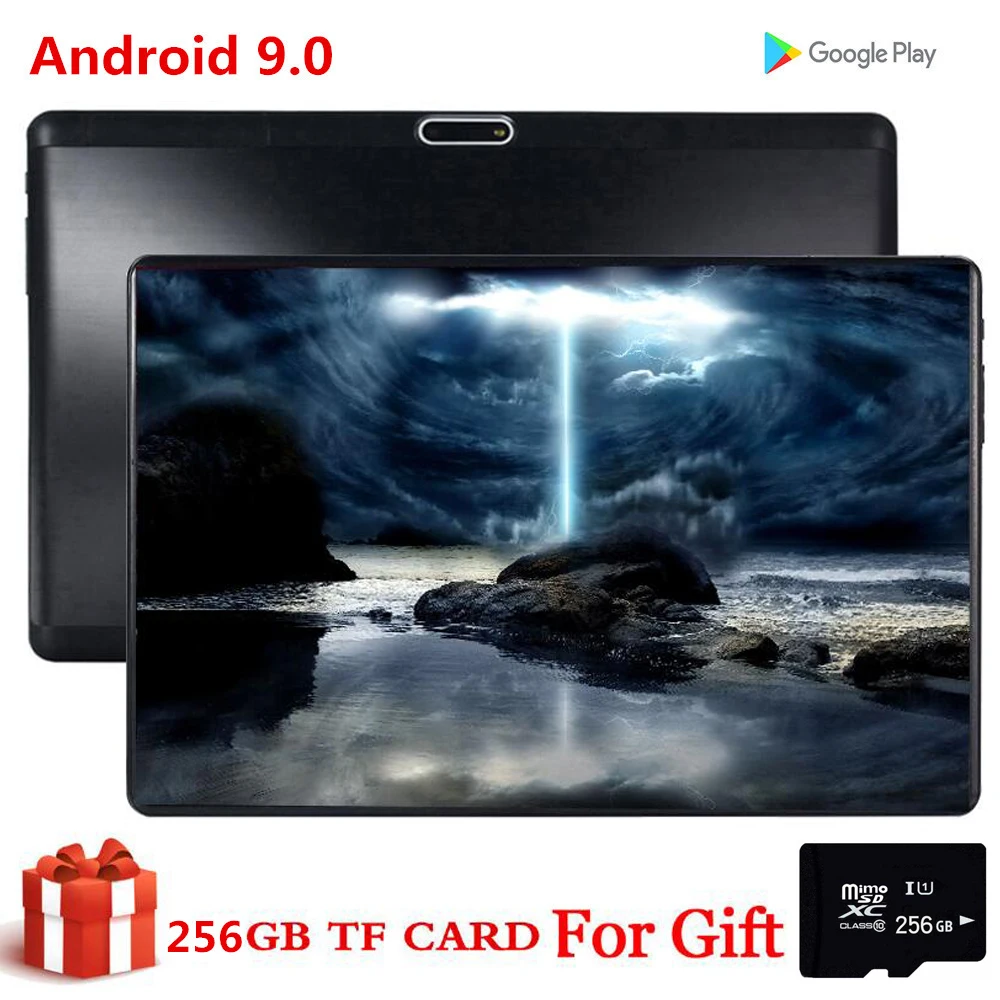 CARBAYTA планшет на Android 10 1 экран 256 дюйма 9 0 ГБ Bluetooth Wi Fi|Планшеты| |