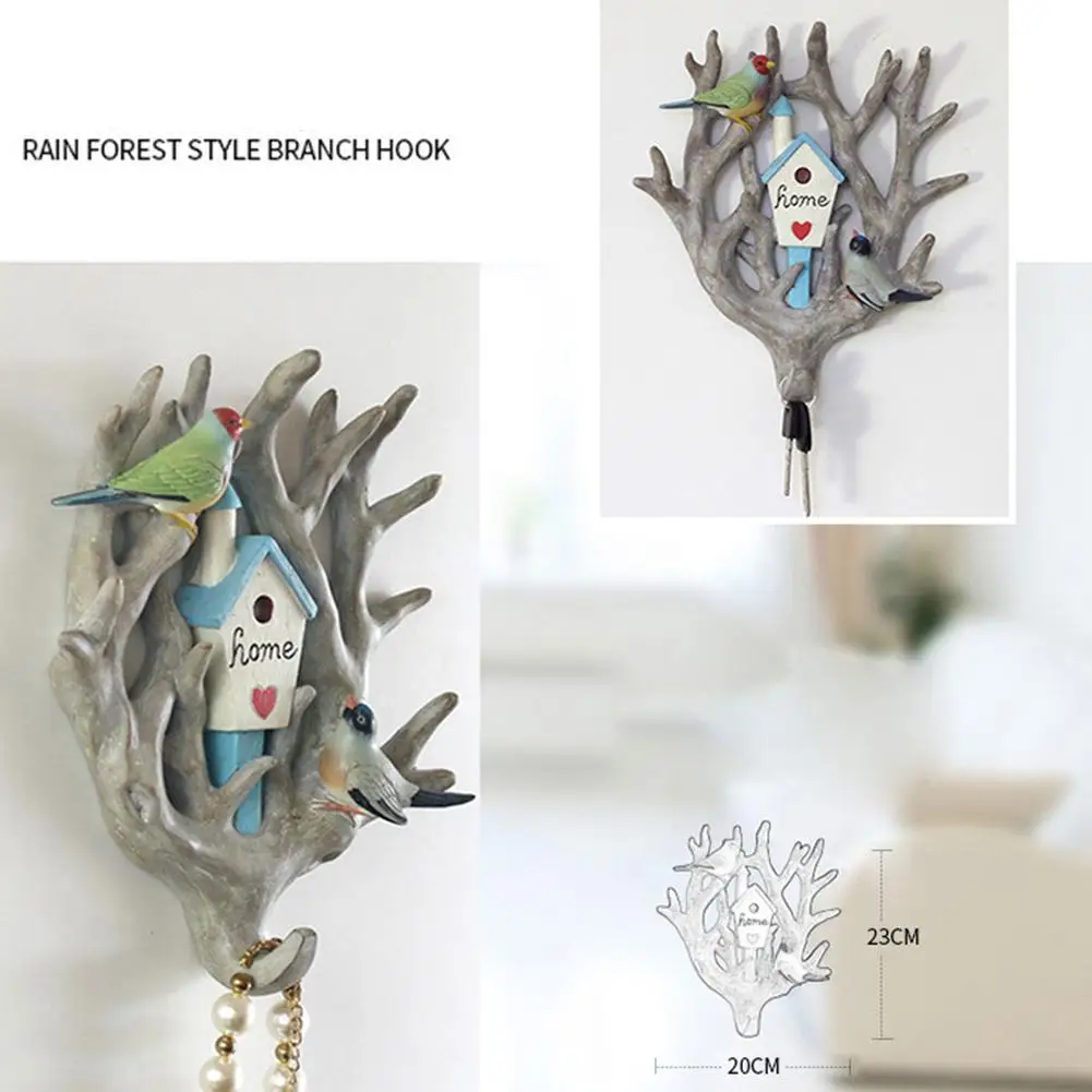 

Wall Decoration Home Accessories Hook Resin Bird Hook Door Key Hook Wall Hanging Parrot Decoration Hook Coat Hat Hook Home Rack