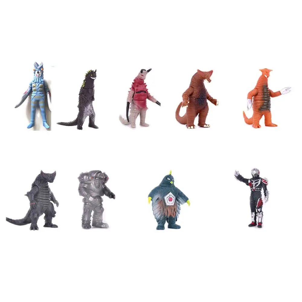 Godzilla Action Figure Ultraman Monster Toy Collection Model Childrens Doll Joint Movement