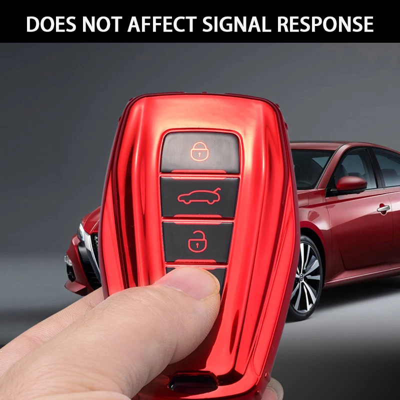 Мягкий чехол для автомобильного ключа из ТПУ Geely Coolray Atlas Boyue NL3 Emgrand X7 EX7 SUV GT GC9 Borui