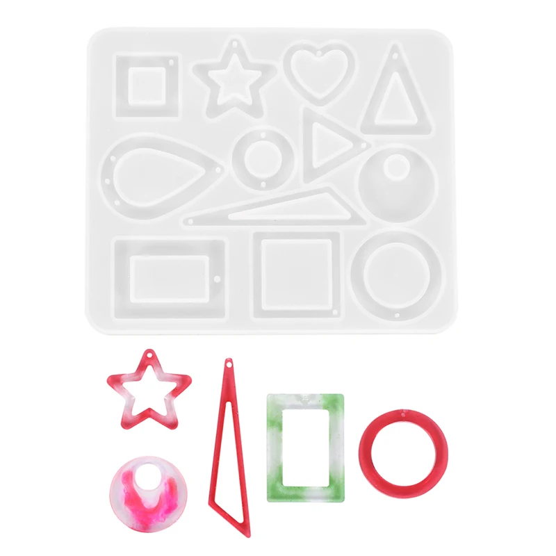 

Jewelry Mould Dried Flower Making Decorations DIY Jewelry Craft For Resin Epoxy