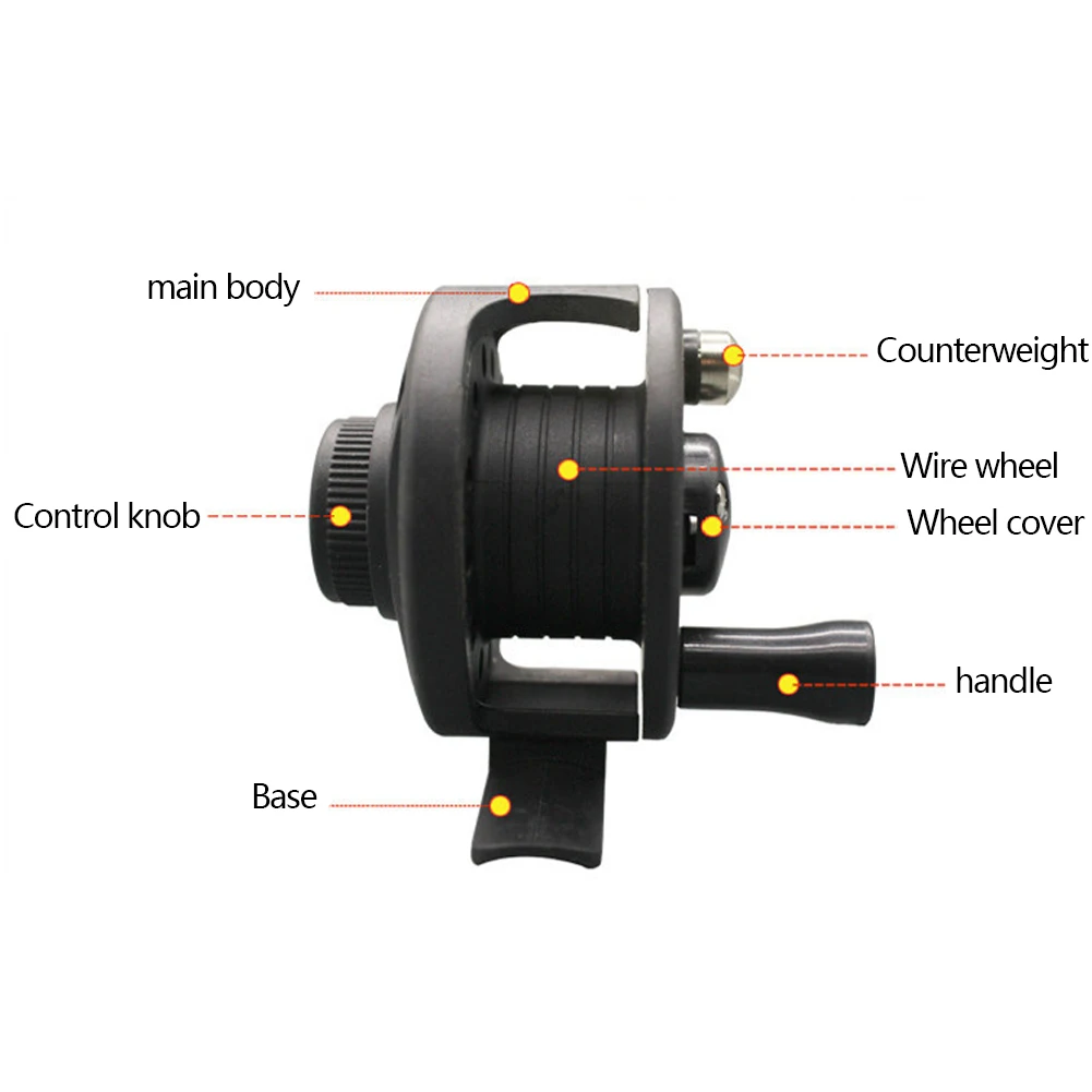 New Fish Reel 1BB Bearing Left/Right Interchangeable Fishing Reels Full Metal Rafting Ice Wheel | Спорт и развлечения