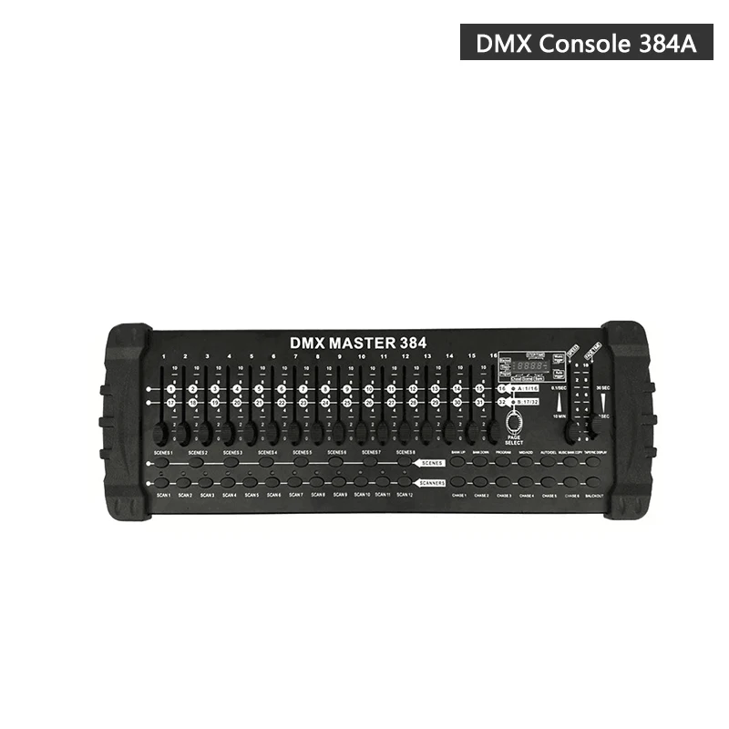 DMX Console 384A DJworld DMX консоль 1024 контроллер для освещение для сцены DMX 512 DJ контроллер оборудование международный стандарт движущийся головной свет - Цвет: DMX Console 384A