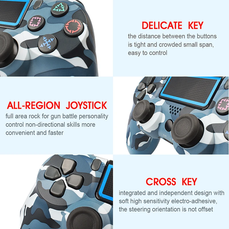 Беспроводной контроллер Bluetooth для SONY PS4 геймпад Play Station 4 джойстик беспроводная