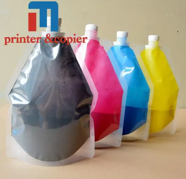 Набор из 4 пакетов совместимый с цветным тонером порошок для заправки ricoh C2050 C2550