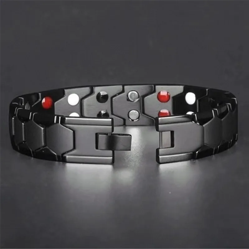 3 в 1 мужской браслет энергия здоровья артрит скрученный Магнитный изысканный для