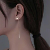 long tassel star ear line drop earrings fashion women earrings dangle hanging earrings for girls party daily jewelry gift