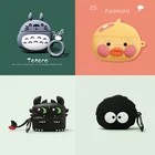 Чехол для наушников Huawei Freebuds, милый мультяшный силиконовый чехол для наушников Huawei Freebuds Pro, защитные чехлы с зарядкой