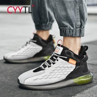 cyytl high top fashion trainers sports sneakers breathable running shoes for men outdoor basketball workout walking tennis