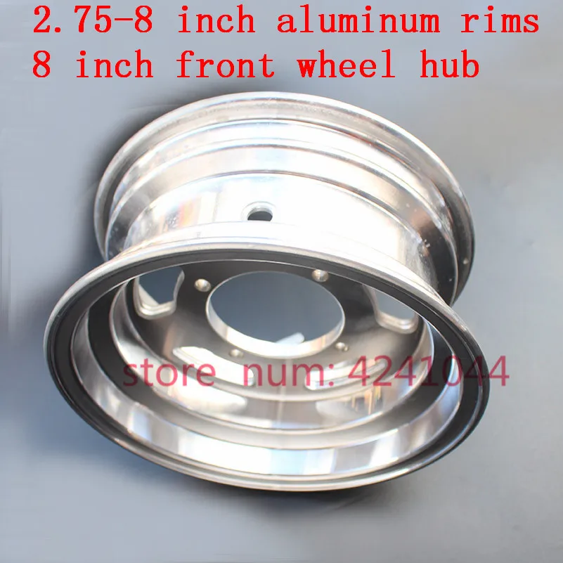 Передняя или задняя 8 дюймовая Ступица колеса для мотоцикла комплект ободов
