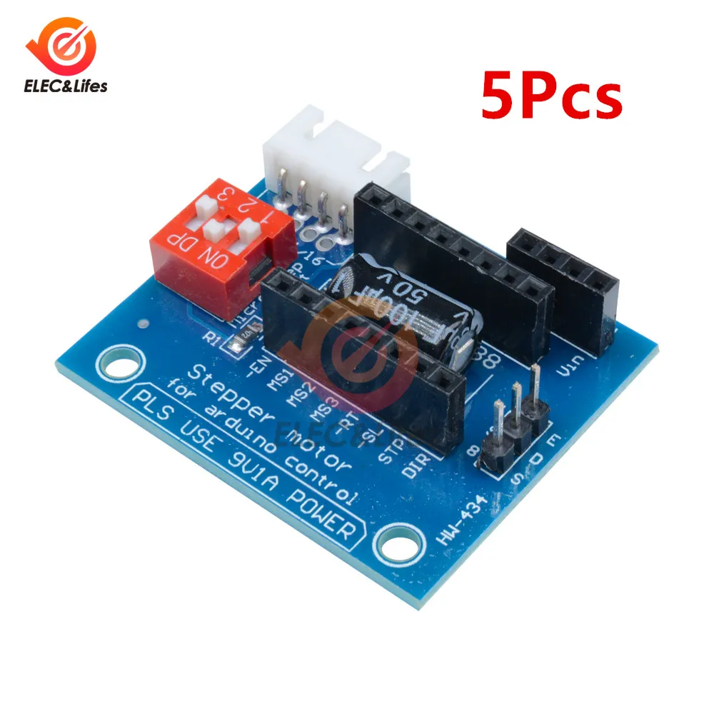 Драйвер шагового двигателя A4988 DRV8825 панель управления плата расширения для