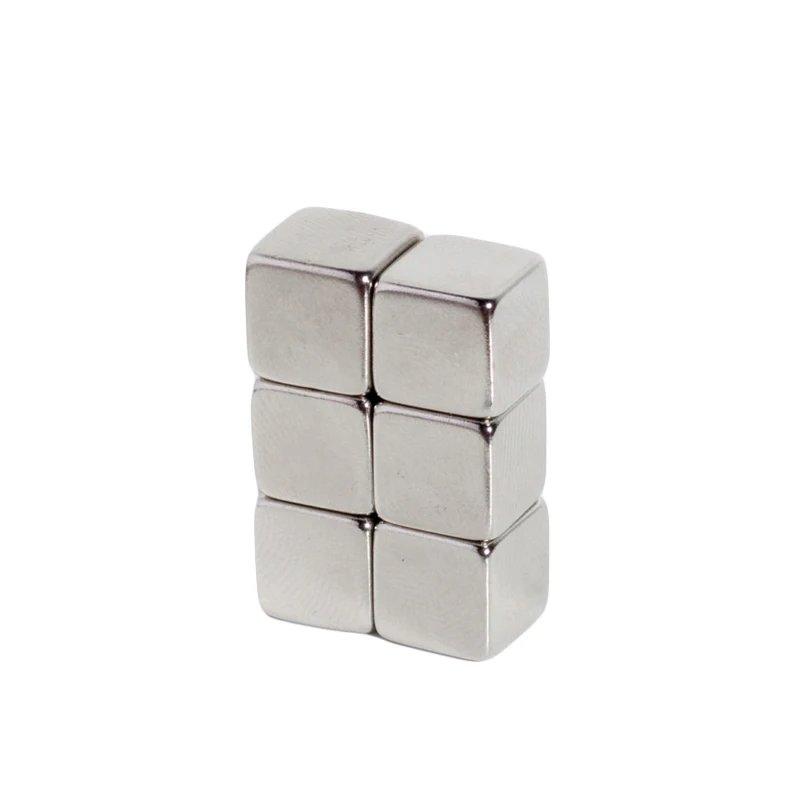 25/50/100pcs 10x10x10 мм мощный неодимовый магнит прямоугольник редкоземельный блок 10*10*10