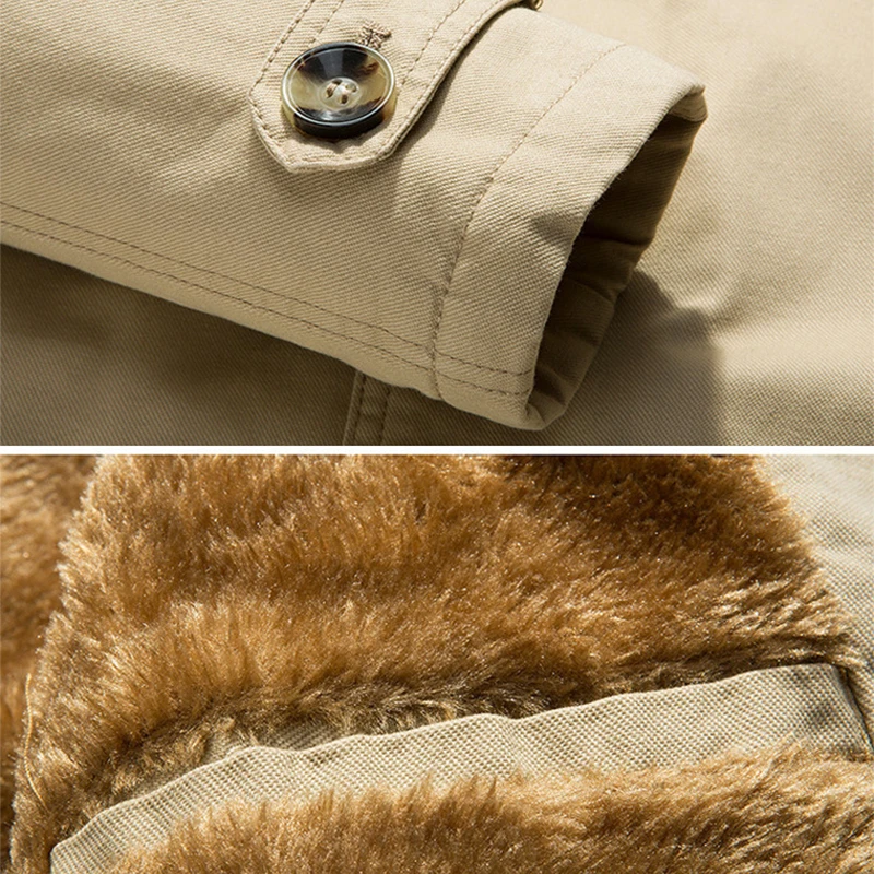 

New Winter Jackets Windbreaker Coat Fashion Mens Warm Outwear Thick Top Brand Slim Mens Coats Casual Jackets Male Coat plus size