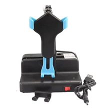 Mobile Phone Holder Shaker Motion Brush Phone Shaker Smart Intelligent Phone Rocker With USB Cable Pedometer