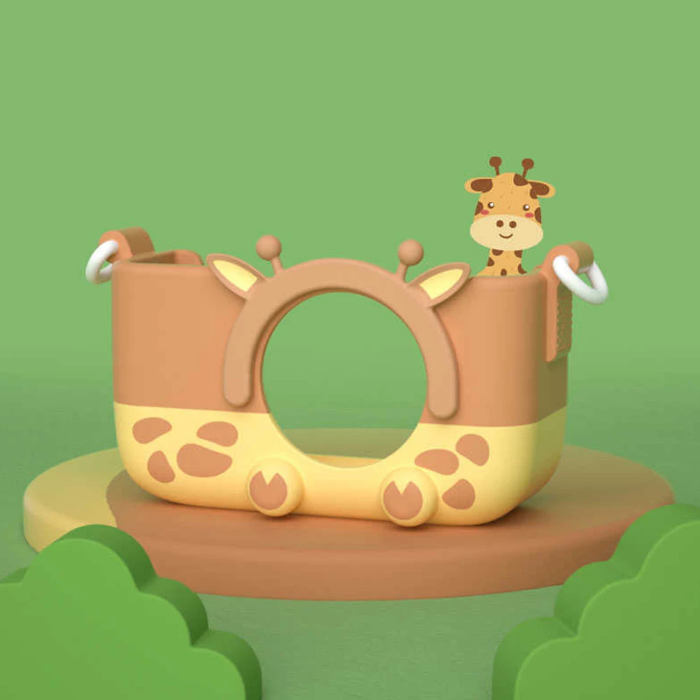 Дети Путешествия видео большой экран Портативный селфи с силиконовым чехлом