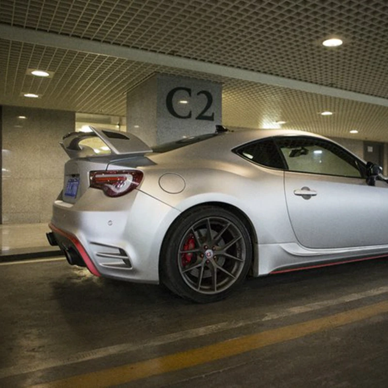 Стайлинг автомобиля в стиле углеродного волокна GT 86 BRZ спойлер на задний багажник