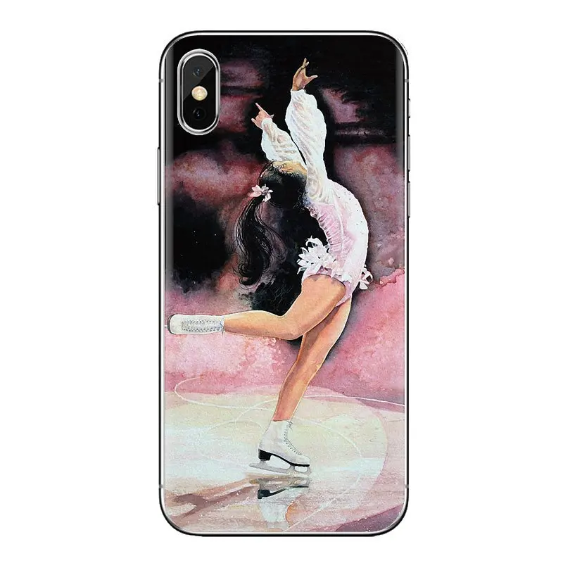 Олимпийский Фигурное катание Танцевальный Спорт для iPhone XS Max XR X 4 4s 5 5S 5C SE 6 6S 7 8 Plus