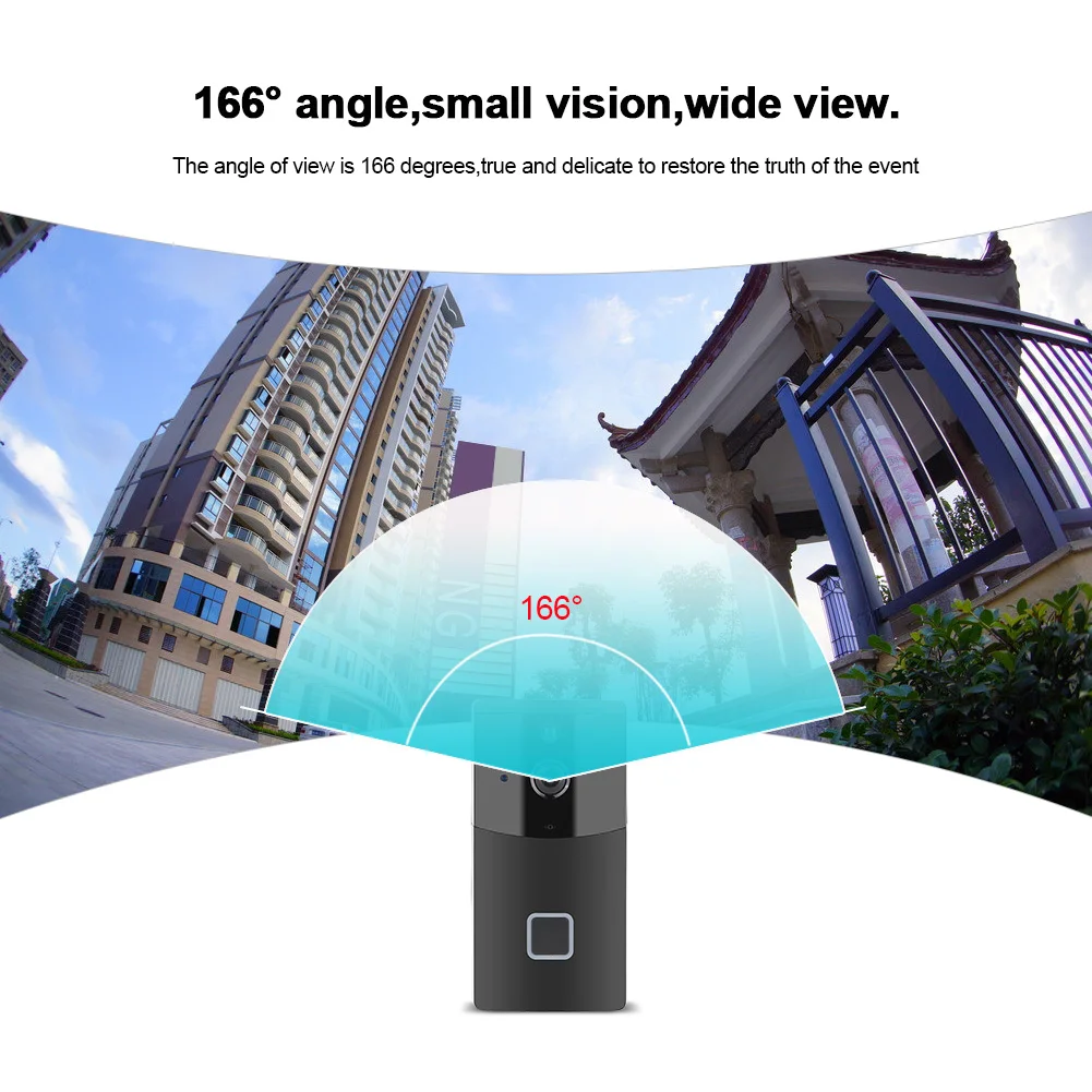 Беспроводной Wi Fi дверной звонок видеокамера телефон кольцо внутренняя связь