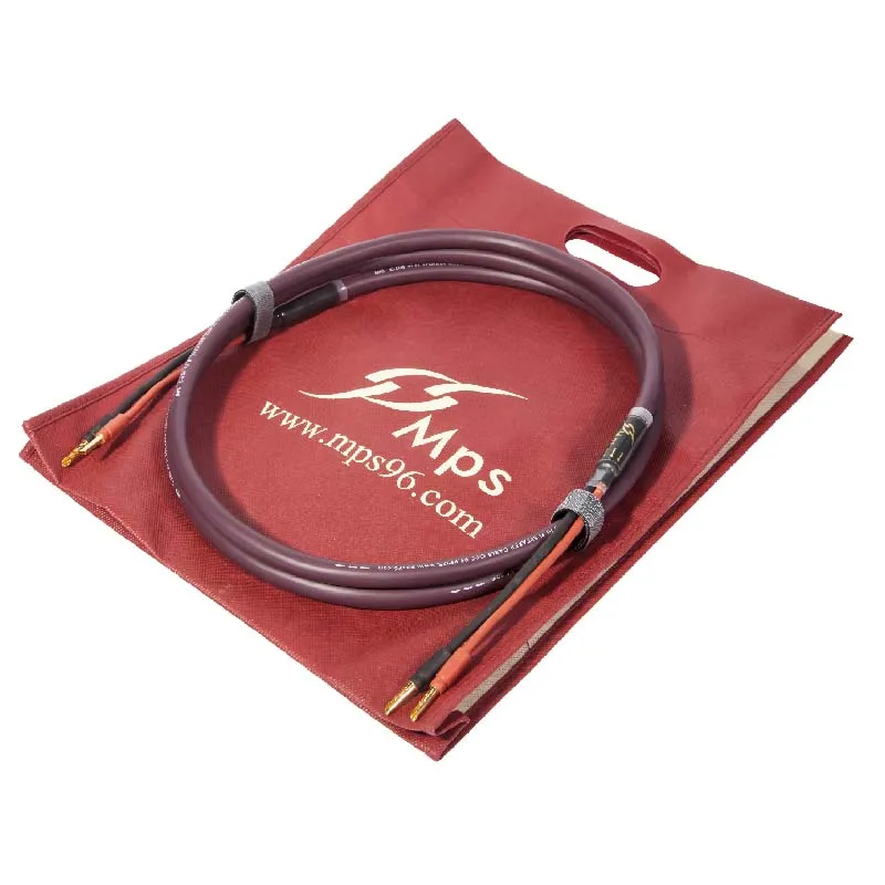 HiFi MPS C-400SP 99.9997% OFC 24K позолоченный разъем штекер бананового динамика кабель