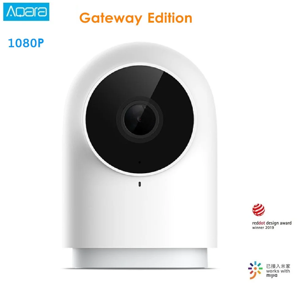 AQara G2 1080P умная ip-камера Zigbee Gateway Edition с функцией ночного видения, распознавание AI, умное приложение с дистанционным управлением, Домашняя безопасность