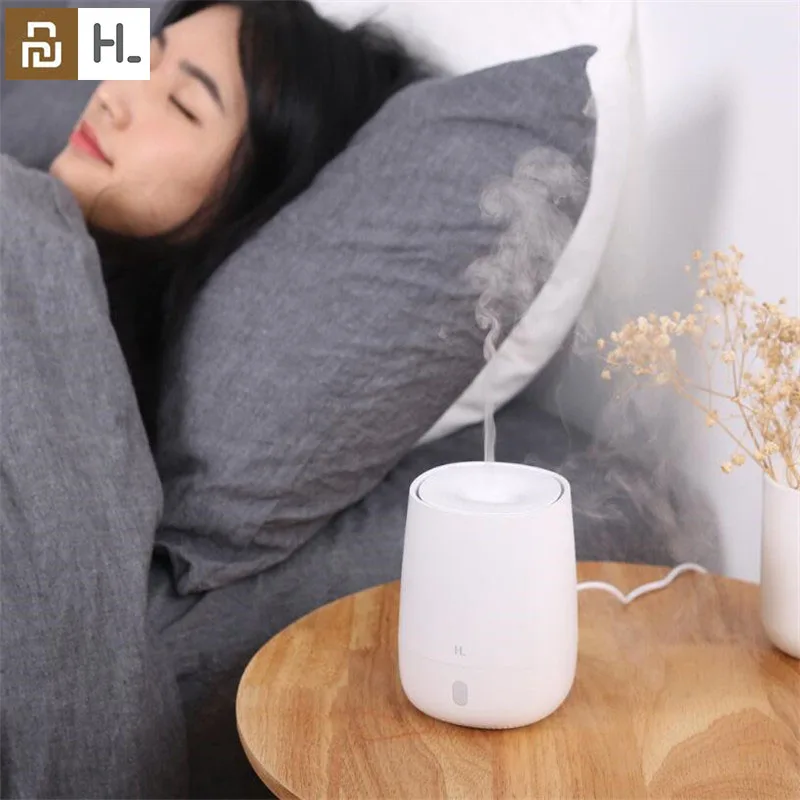Youpin HL Portable 120ML USB Mini Air Aromatherapy Diffuser Humidifier Quiet Aroma Mist Maker 7 Light Color Home Office | Электроника