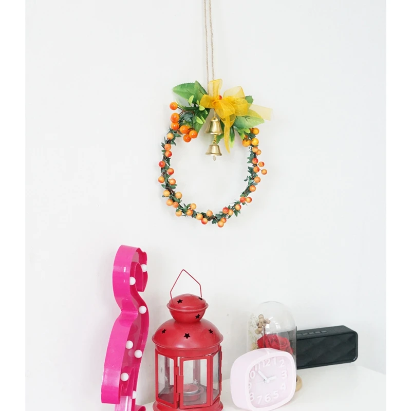 Искусственная гирлянда из ягод и растений настенная подвеска используемая для