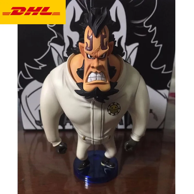 

12" G5 One Piece Statue The Red Heart Pirates Bust Jean Bart Full-Length Portrait Original GK Action Figure Toy BOX 30CM X1311
