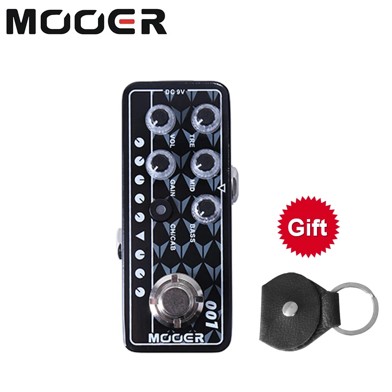 Mooer M001 Gas Station Electric Guitar Effects Pedal Delay Reverb Accessories