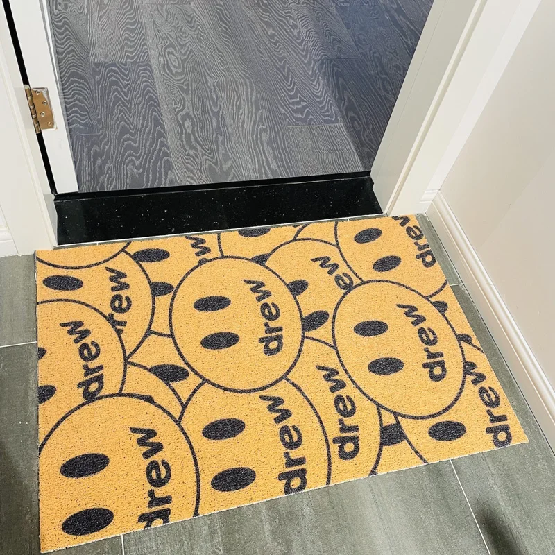 

Carpet Camping Brand Bieber Smile Bathroom Entrance Doormat Bath Indoor Floor Rugs Absorbent Mat Anti-slip Kitchen Rug for Home