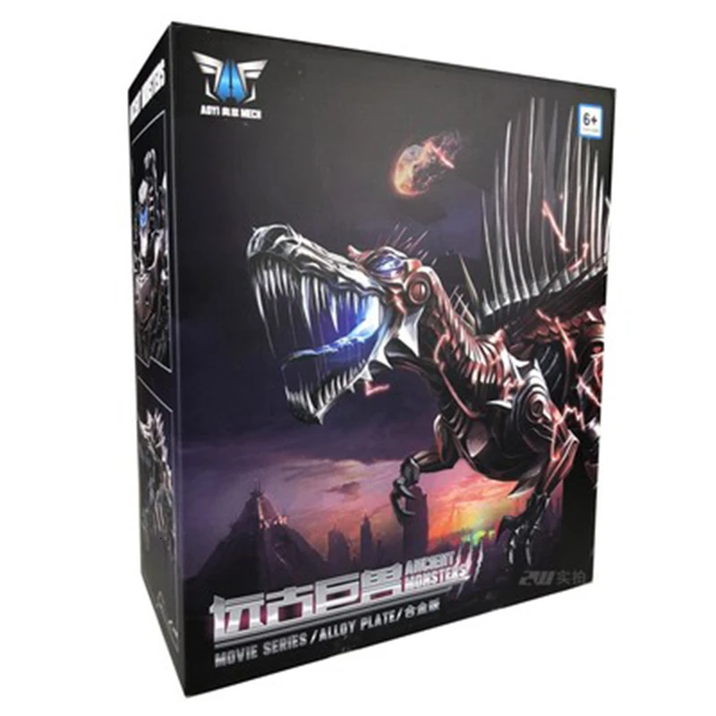 AOYI LS11 LS 11 Фигурка трансформер 37 см Scorn dinobot старинные Бегемот динозавр модель из
