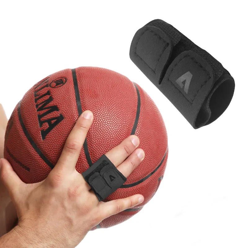 

Adjustable Finger Joint Protective Sleeve Support Pressurized Basketball Volleyball Sports Finger Protector Single Double Finger