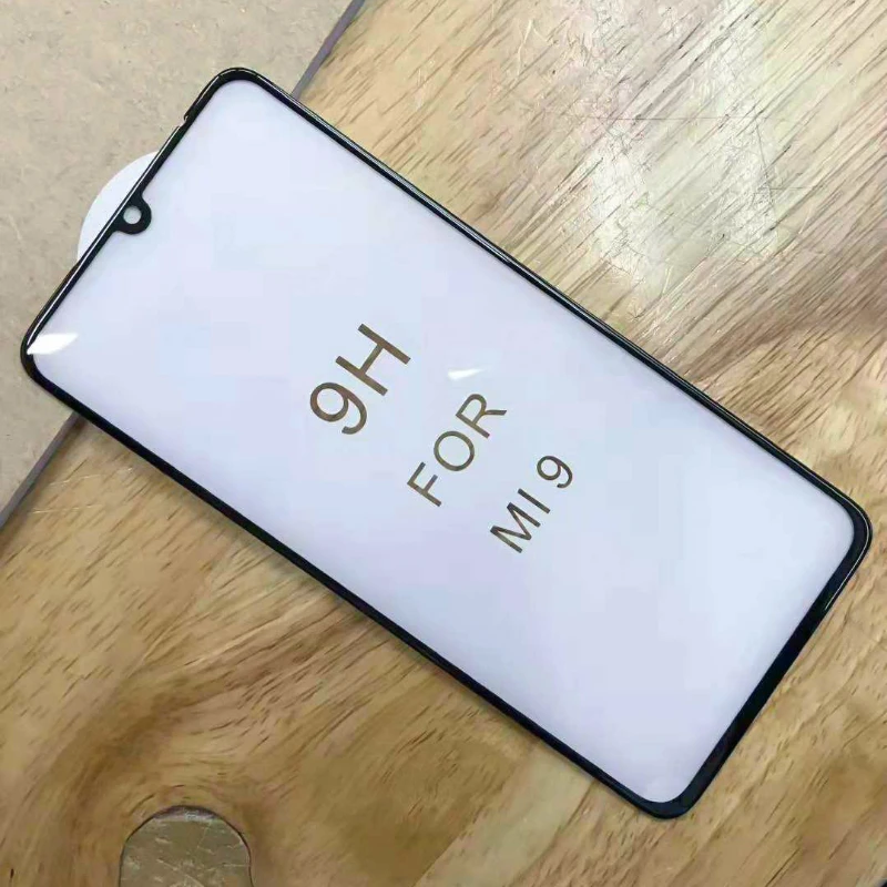 For Mi 9 JGKK для Xiao mi Red mi Note8 Note7 Pro 7 mi 9 9SE 5D закругленные края полное покрытие закаленное стекло Защита экрана для Red mi Note8 Pro - Цвет: For Mi 9