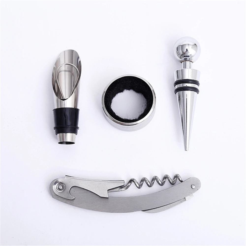 Креативный набор открывалок для бутылок красного вина с подарочной коробкой