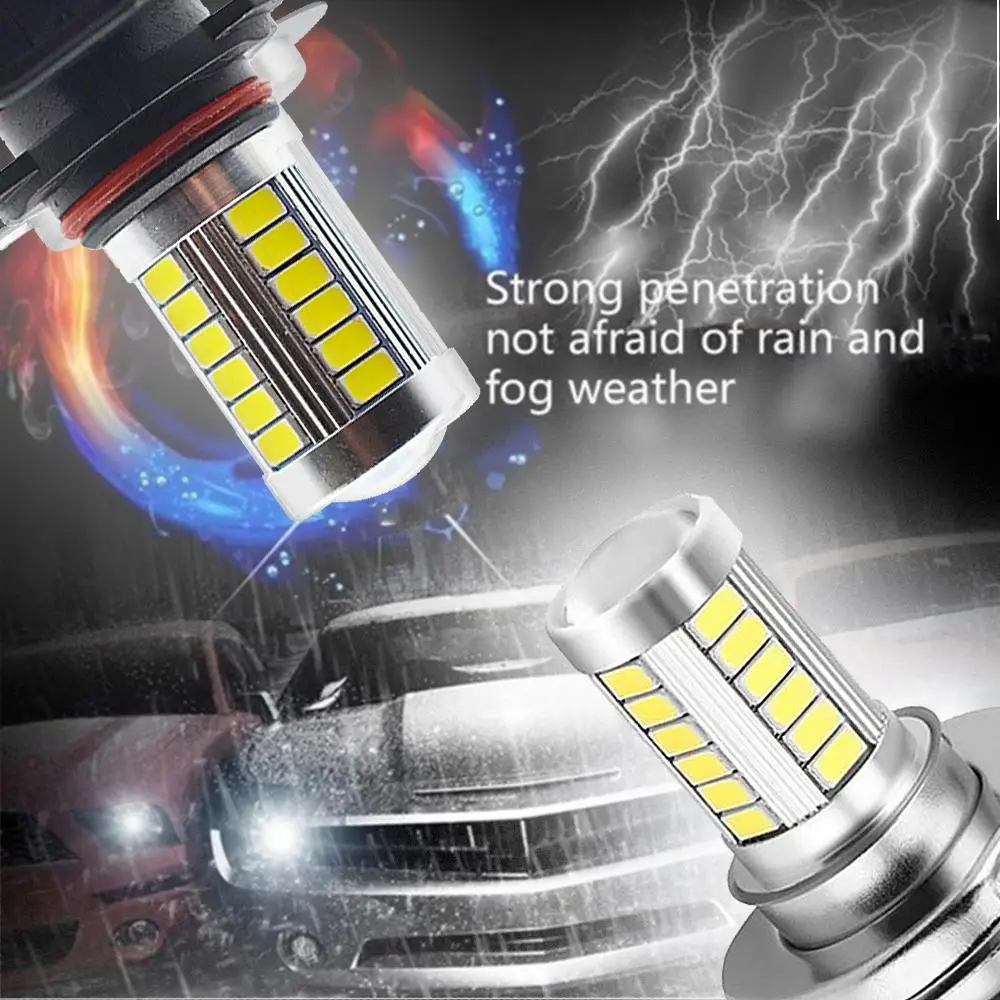 Белый 1156 BA15S 1157 BAY15D H4 H7 P21 5 Вт 33SMD светодиодный автомобильный номерной знак