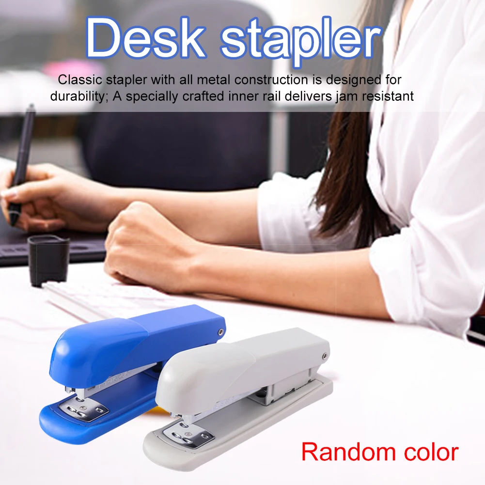 

24/6 Desktop Stapler 50 Sheet Capacity Book Sewer Business Office Student Stationery Universal School Manual Bookbinding Machine